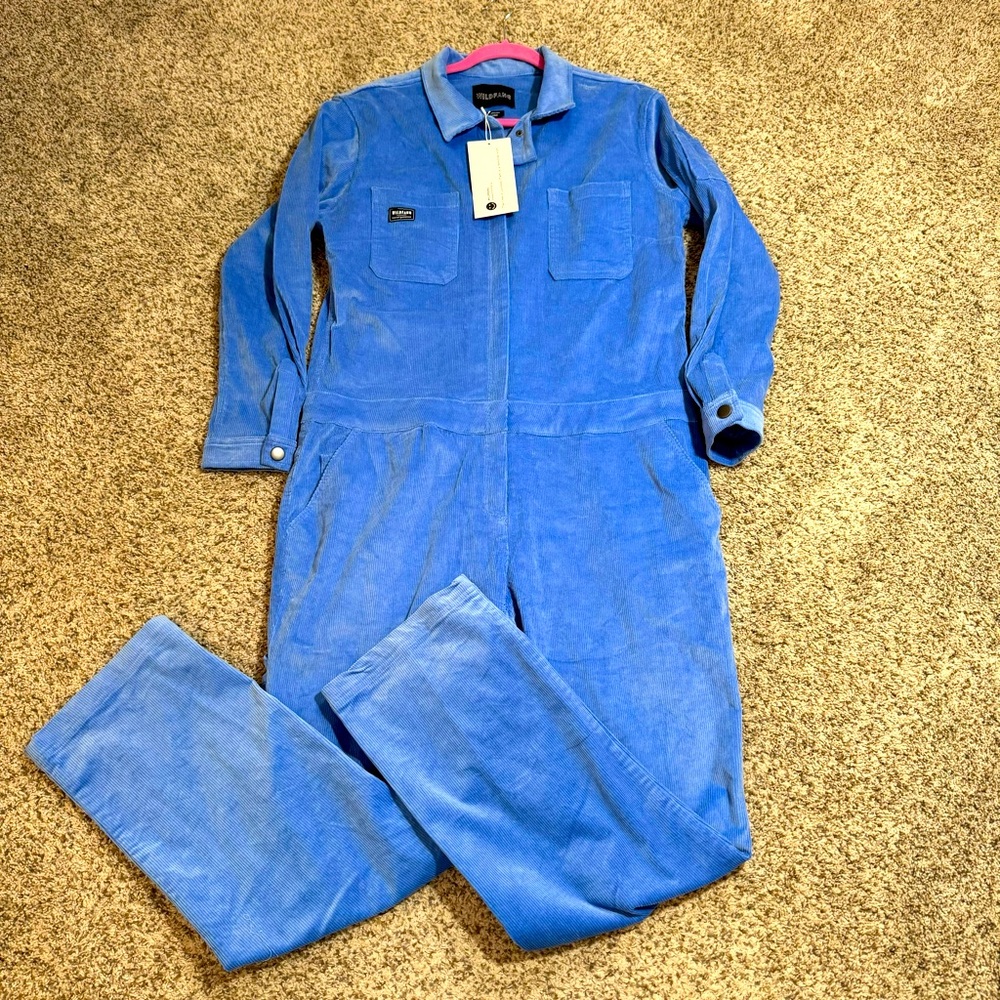 NWT Wildfang Corduroy Essential Coveralls- Large
